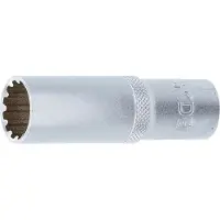 Bgs 10257 Douille "Gear Lock", 12,5 (1/2), profonde, 17 mm