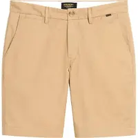 Superdry pour homme. M7110422A Short chino stretch beige (30), Casuel, Coton