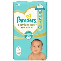 Pampers Premium Care Size 3 couches jetables 6-10 kg 60 pcs