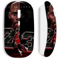 MANIACASE Souris - - Michael Jordan 23 Legend Dunk - Sans Fil - Design Ergonomique - Confortable