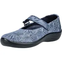 Arcopedico Ballerines à lanières marine / bleu fumé