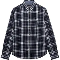 Superdry Chemise bleu / bleu marine / blanc