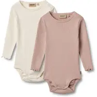 Wheat Barboteuse / body rose ancienne / blanc cassé