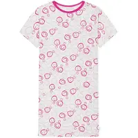 Schiesser Pyjama ' Nightwear ' rose / blanc cassé