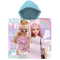 Euroswan Barbie Poncho Rose Enfants