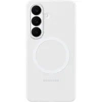 Samsung Cover Silicone Magnet Galaxy S26+ Blanc