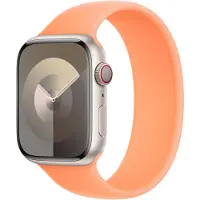 Apple Bracelet solo en silicone pour Watch | 44/45/46/49 mm - Taille 2 - Orange Sorbet