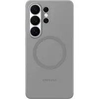 Samsung Coque arrière magnétique en silicone Galaxy S26 Ultra - Gray