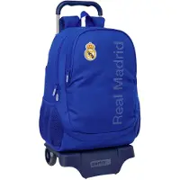 Safta Sac à Dos à Roulettes Real Madrid 22.5l 32x44x16 Cm