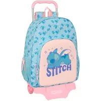 Disney Sac à Dos à Roulettes Stitch Ohana 21l 33x42x14 Cm