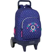 Safta Sac à Dos à Roulettes Benetton Drop 33l 33x45x22 Cm