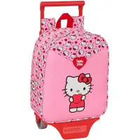 Safta Hello Kitty 6l 22x27x10 Cm Mini Wheeled Backpack Rose Enfants