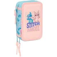 Disney Allzwecktasche Ohana Blau 12,5 x 19,5 x 5,5 cm 37 Stücke