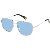 Polaroid Lunettes de Soleil PLD 6195/S/X 58/15/145 Palladium Stainless steel UNISEX PLD 6195/S/X