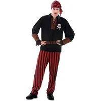 MOM Pirate Bandana Men Costume Rouge XL Enfants