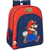 Super Mario 612508640 Super Mario Trick 15l 27x33x10 Cm Sac à dos Orange Orange One Size