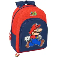 Safta 612508305 Super Mario Trick 20.10l 27x33x10 Cm Sac à dos Orange Orange One Size