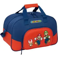 Safta Super Mario 22l 40x24x23 Cm Bag Bleu Enfants