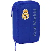 Safta Trousse Real Madrid 12.5x19.5x4 Cm Double