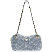 GUESS Sac bandoulière 'Cerelia' bleu denim