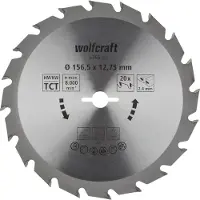 Wolfcraft Lame de scie circulaire 6366000 Durchme
