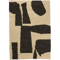Ferm Living Piece Tapis Dark Brown | 140 x 200 cm