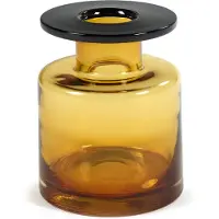 Serax Vase Wind & Fire Amber-Black | Small