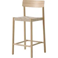 &tradition Betty TK12 Chaise de Bar Oak | Natural webbing