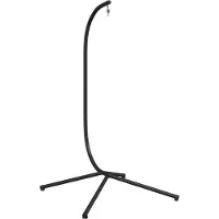 vidaXL Châssis de chaise suspendue sans panier noir acier