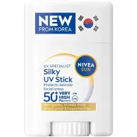 Nivea SUN Silky UV Stick crème solaire en stick SPF 50+ 15 g