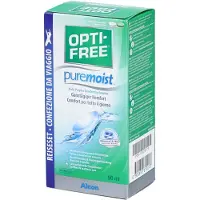 Opti-Free PureMoist Solution désinfectante multifonction 90 ml Solution De Conservation Et De Nettoyage