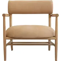 101 Copenhagen Nama Fauteuil Lounge Natural Oak - Nubuck