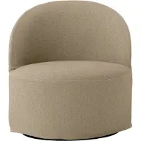 Audo Copenhagen Tearoom Fauteuil Lounge Swivel with Loose Cover | Logan Sand