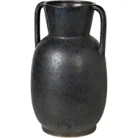 Broste Copenhagen Vase Simi - gris antique/noir