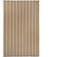 Ferm Living Tapis Calm Kilim Large Dark Sand|Off-white