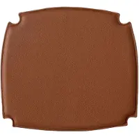 &tradition Seat Pad Drawn Chair HM3 & HM4 Side Chair HM3 | Cognac Leather