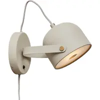 Co Bankeryd Svejk Applique murale Beige & brass
