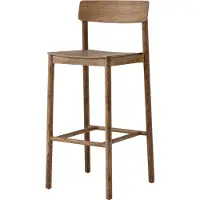 &tradition Betty TK16 Chaise de Bar Smoked oiled oak