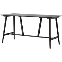 &tradition In Between SK26 Table de Comptoir Black lacquered oak