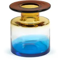 Serax Vase Wind & Fire Blue-Amber | Small