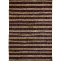 House Doctor Tapis Block 230x160cm marron/naturel