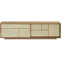 Design House Stockholm Air Sideboard Bas Low Oak