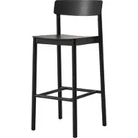 &tradition Betty TK16 Chaise de Bar Black