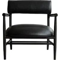 101 Copenhagen Nama Fauteuil Lounge Aniline leather black