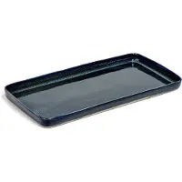 Serax Terres de Rêves Assiette Rectangulaire Dark Blue