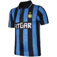 Copa Maillot de football rétro de l'Inter Milan 1991-1992