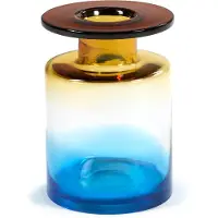 Serax Vase Wind & Fire Blue-Amber | Medium