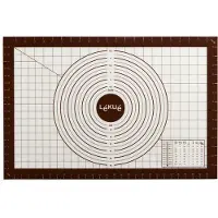 Lékué Mats, Papier de cuisson, Blanc, Marron
