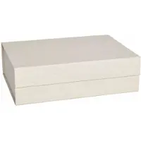 OYOY Living Boîtes de rangement L45 x W33 x H15 marron