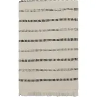 Meraki Towel, MKTrue, Off-whiteBlack